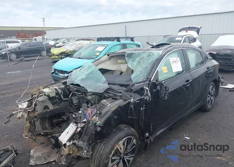 2017 Honda Civic Ex-T from USA, damaged, VIN 2HGFC1F32HH658016